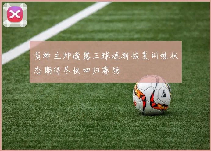 黄蜂主帅透露三球逐渐恢复训练状态期待尽快回归赛场